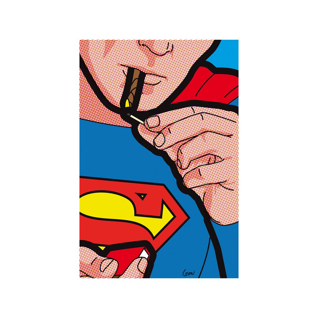 Leinwandbild Super Smoke von Gregoire Guillemin