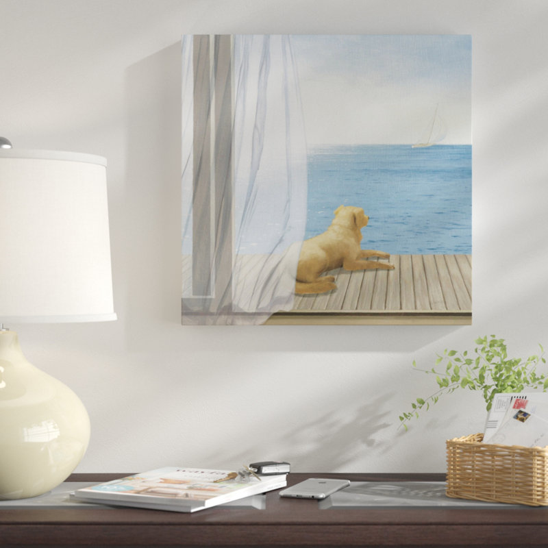 « blue breeze ii », reproduction d’impression sur toile, H 48 po x l 48 po x P 1,5 po
