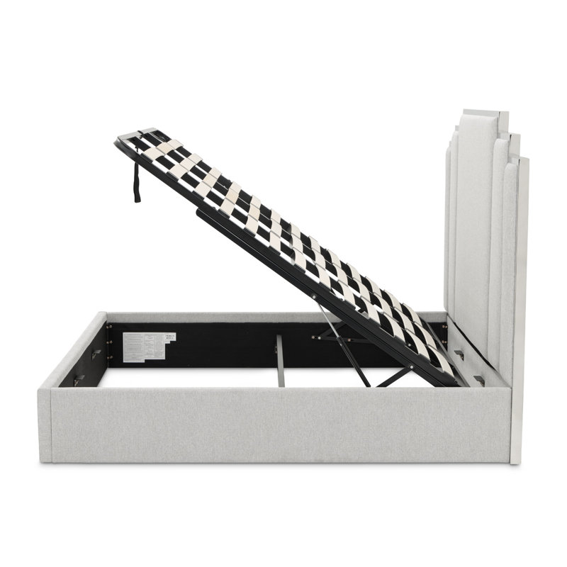 Upholstered Storage Bed, King