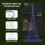  LED Christmas Tree 138.5 x 138.5 x 399 cm Metal-1113120806
