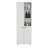 Riner Multistotage 67" H With 5-Tier Storage Shelves And 2 Doors, White-880957180