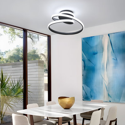 Carmelitta Acrylic LED Flush Mount