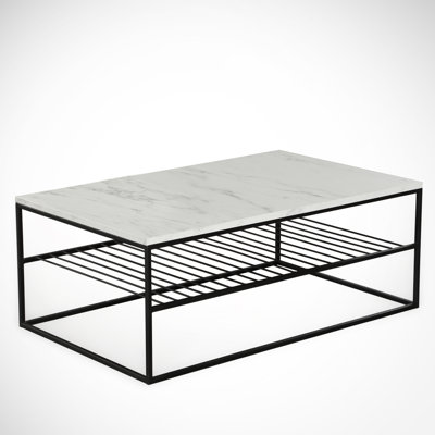 Table basse avec rangement Manuel