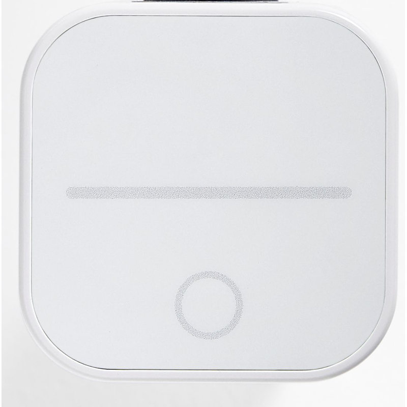 Electric Heating Element NEX App with a Cable Cover Radio 868Mhz + Bluetooth + Temperature Sensor 800 Watt, White