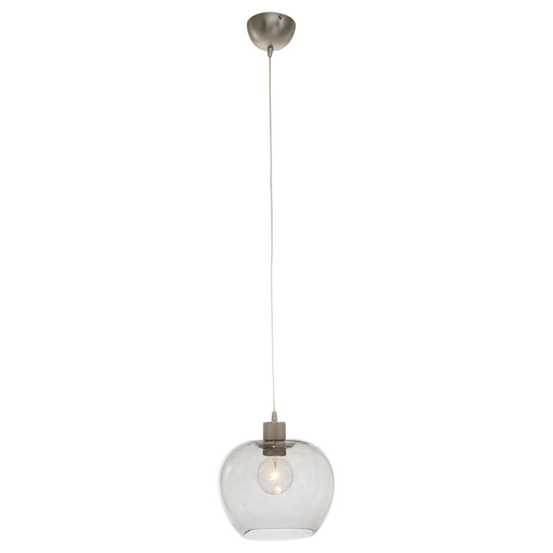 Susana 1 - Light Nickel Dome Pendant