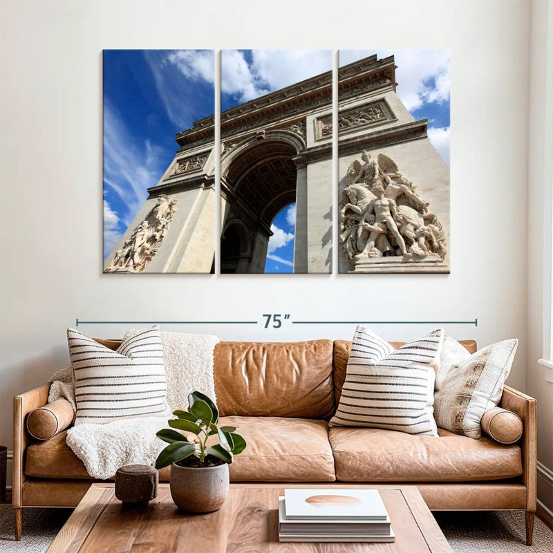 Lilie Arc De Triomphe Up Close, 42" H x 65" W