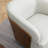 Genuine Leather Swivel Barrel Chair-534393803