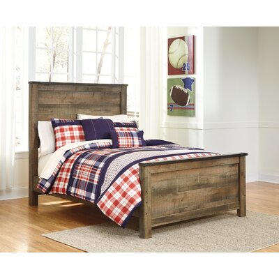 Trinell Panel Bed by Industrial Lodge Home -  Signature Design by Ashley, B446B2