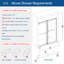 Porte coulissante double sans cadre avec système de fermeture en douceur, conçue pour une fermeture en douceur de la porte-61659958-120687354