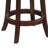 Swivel Upholstered Counter Stool with Solid Wood Frame-69426726-69426729