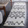 Alieshia Berber Shag Performance Geometric Rug