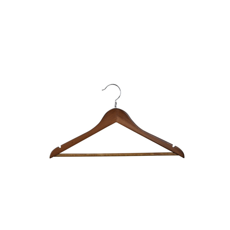 Standard Hanger for Dress/Shirt/Sweater, Walnut