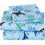 Ensemble de draps 4 pièces bleu marine pour enfants Viviland-128552395-128552392