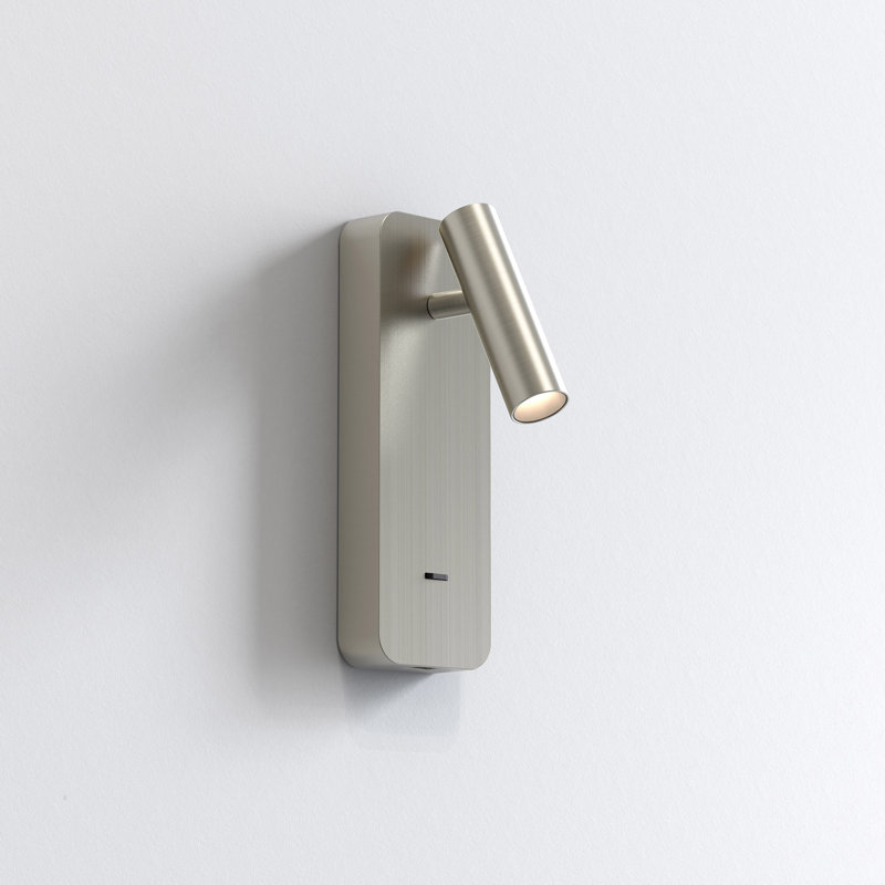 Enna 1 - Light LED Spotlight, Matt Nickel