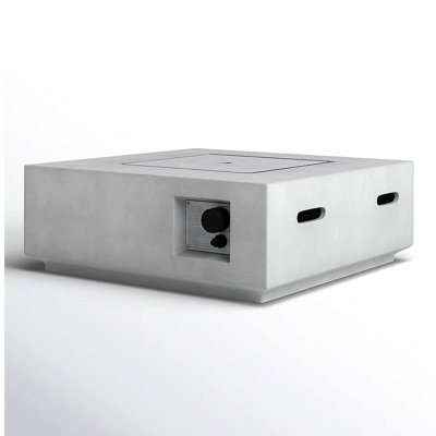 Fiber Reinforced Concrete Propane/Natural Gas Fire Pit Table