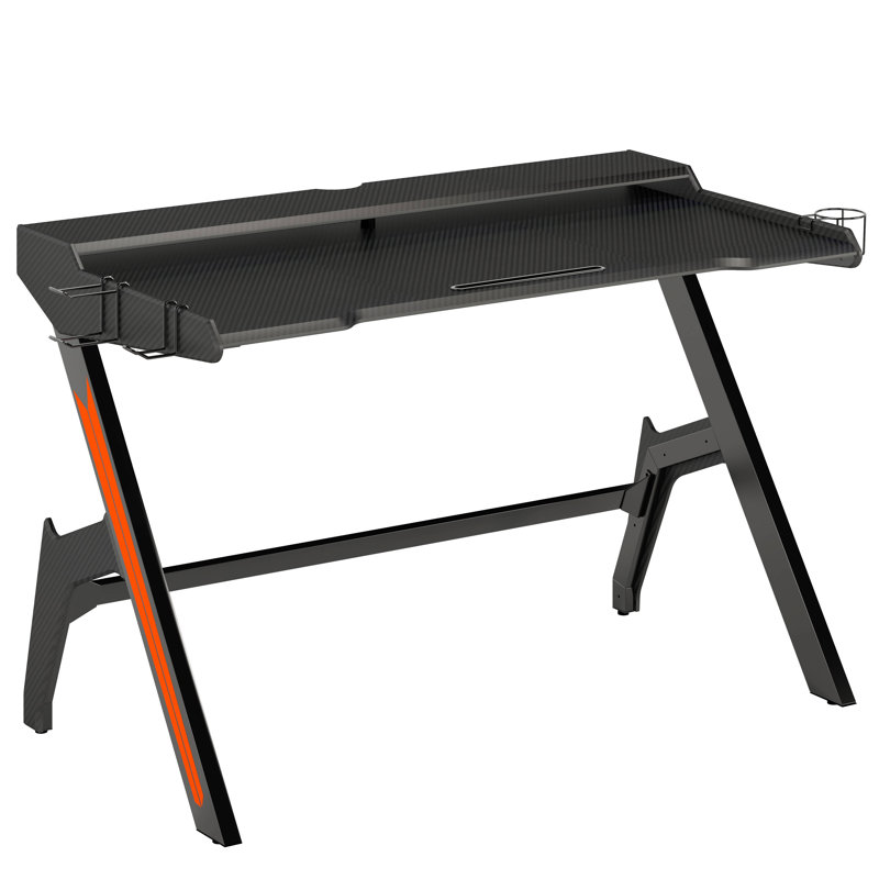 Metal Base Computer Desk