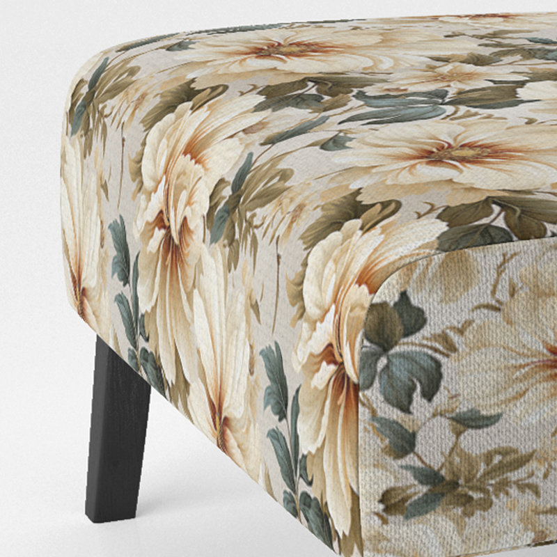 Fauteuil de chambre Beige Timeless Floral