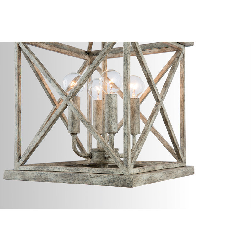 4 - Light Sand Lantern Pendant