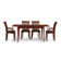 Sarah 4 - Person Solid Wood Top Four Leg Dining Set