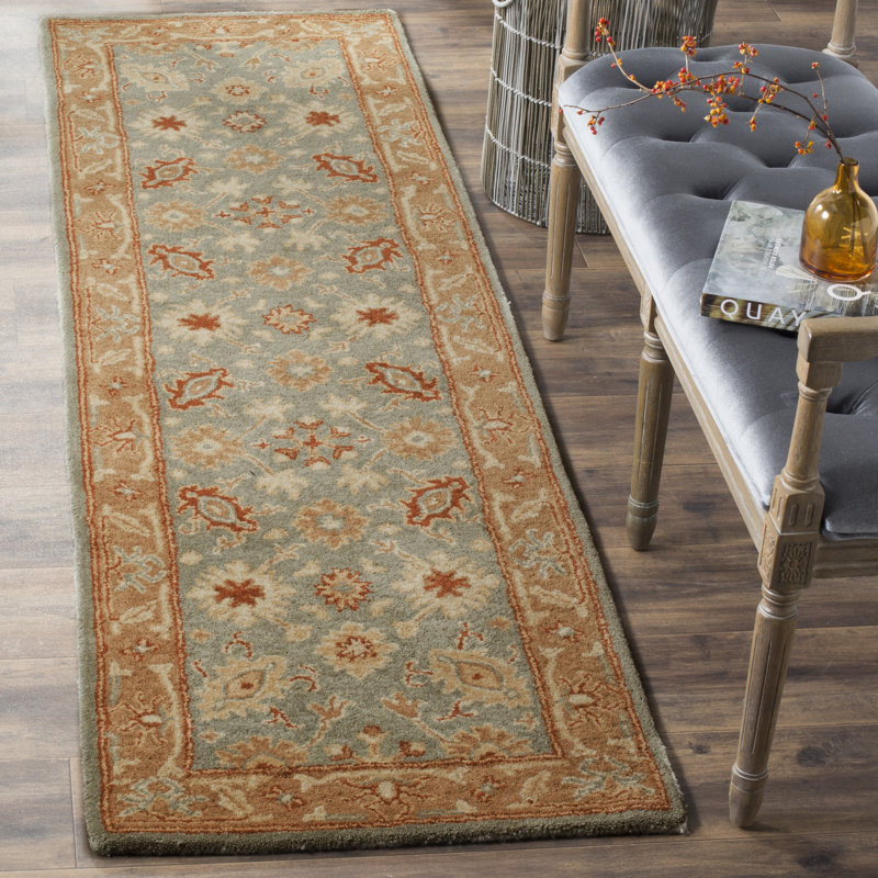 Dunbar Hand Tufted Wool Oriental Rug, Runner 2'3" x 8'