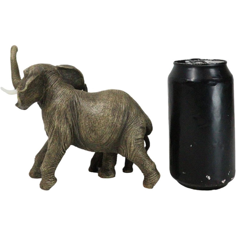 Figurine éléphant et veau dans la jungle