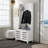 Lismore Hall Tree 31.3'' Wide with Bench and Shoe Storage-1948464336