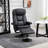 Nelsa Faux Leather Swivel Recliner-545778149
