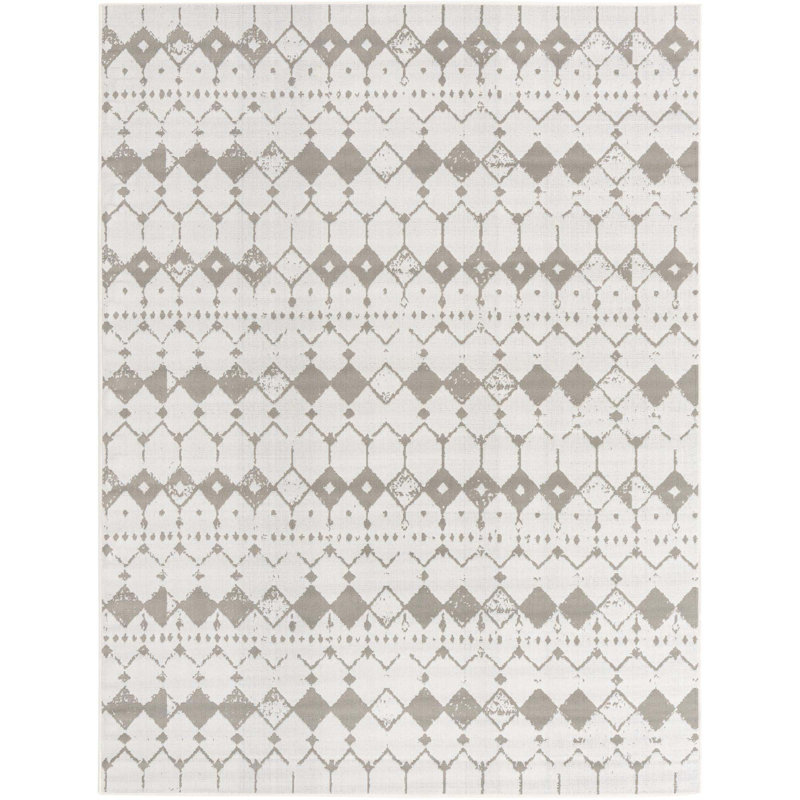 Geometric Indoor / Outdoor Rug, Rectangle 7'10" x 10'