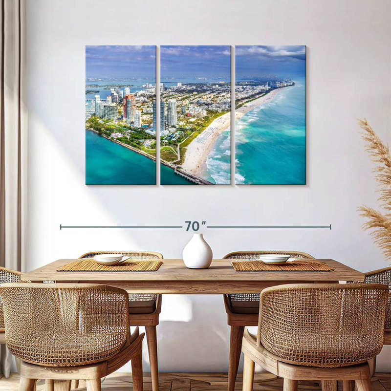 Rorry Miami South Beach I, 36" H x 57" W