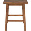 Small Space- Counter Height Stools, Walnut Look Style Stools (2) - Walnut, Space Conscious Option