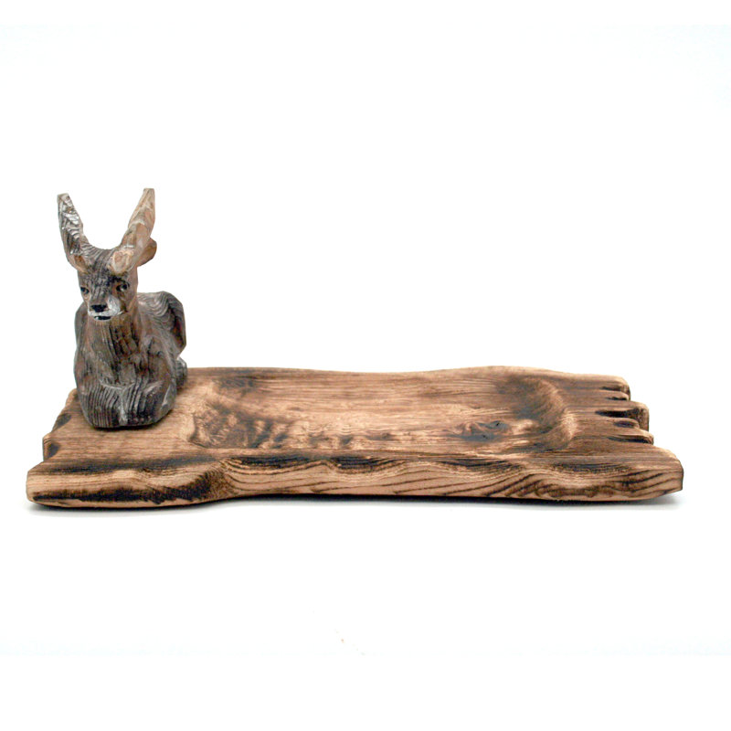 Assiette décorative en bois Dahle