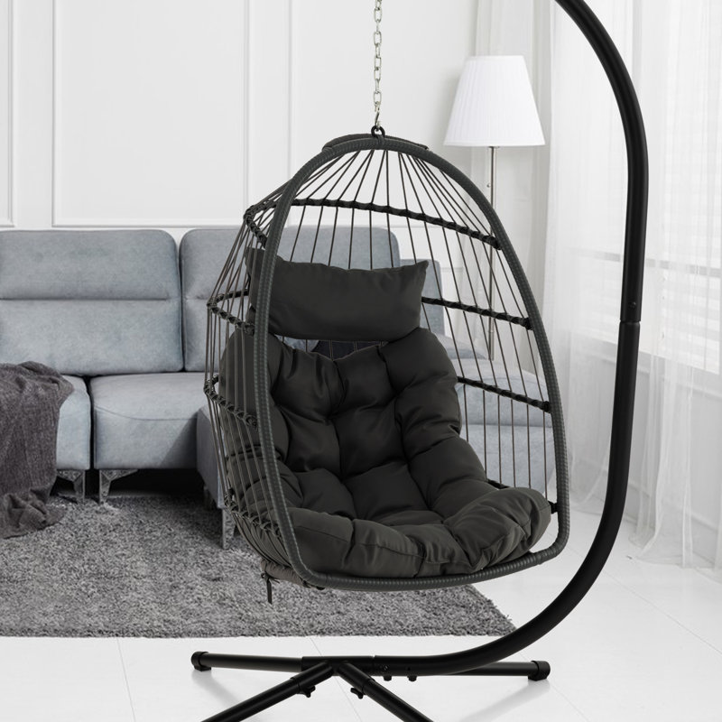 Soumare Porch Swing with Cushion