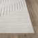 Sumya In- & Outdoor Scandi Modern White Area Rug