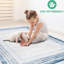 Tapis de 2 x 8 po bleu