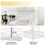 Multi-Functional Square Tube Iron Bunk Bed,  Robust Metal Frame Resists Wear, Ideal for Optimizing Vertical Space
