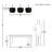 3 - Light Dimmable Chandelier-844621519-844621516