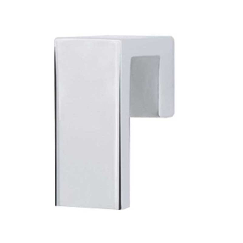 Storino 19mm Length Rectangle Knob, Polished Chrome