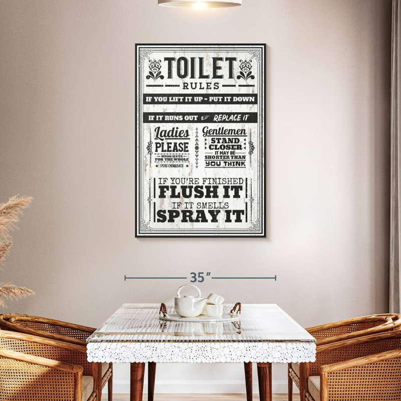 Règles de salle de bain appropriées, 31 po x 46 po, Cadre flottant noir