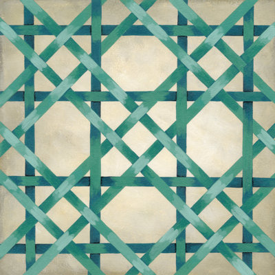 Woven Symmetry VI by Chariklia Zarris - Wrapped Canvas Painting