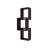 Seyner 3-Cube Wall Shelf, Open Storage And Display Shelves For Living Room Decor Or Office Decor