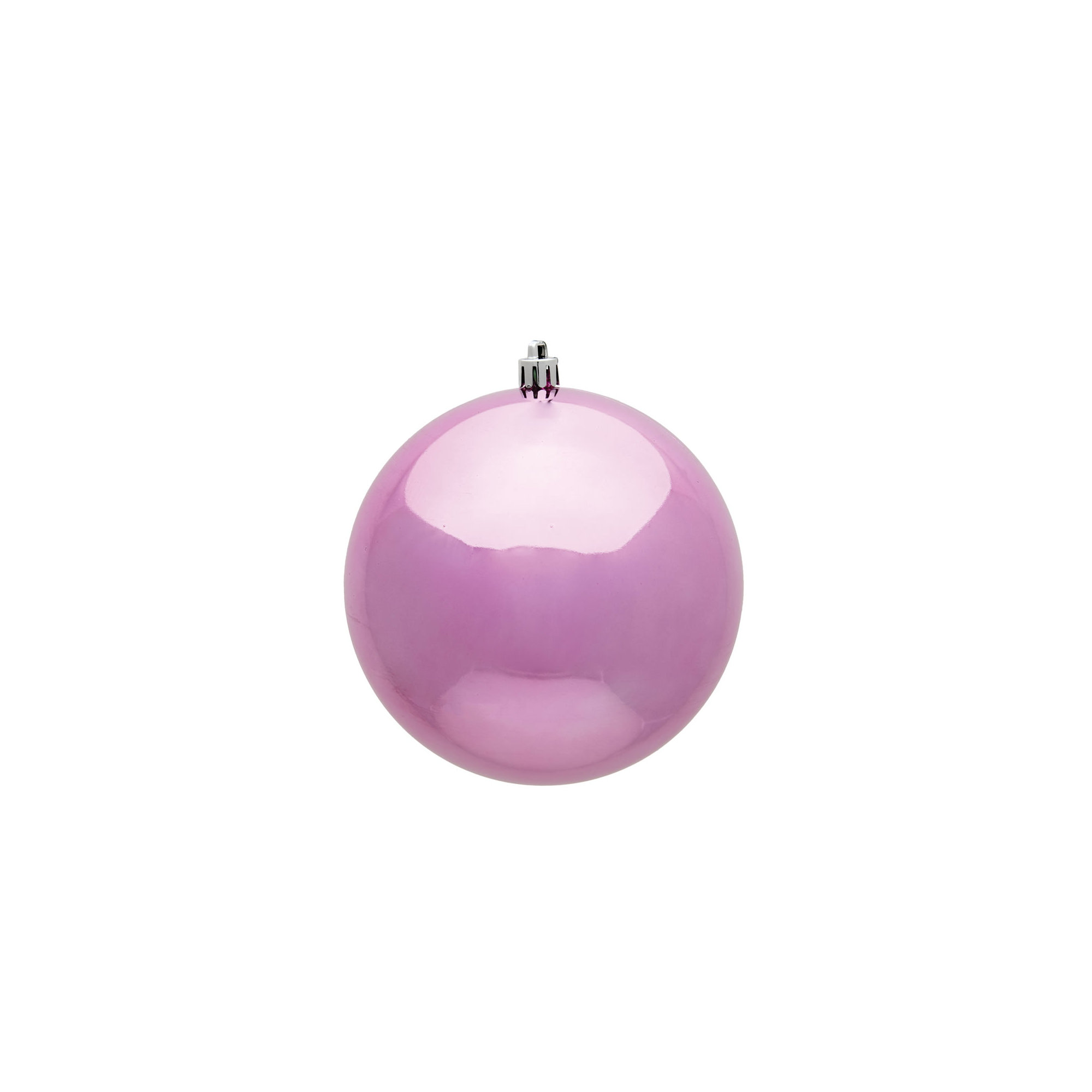 Holiday Décor Ball Ornament, Pink Shiny