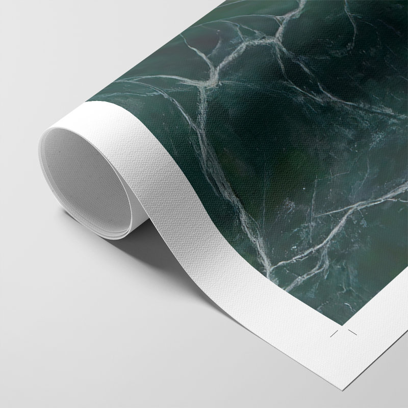 Jade Marble II - Impression sur toile seulement - NON-CADRE, H 18 po x l 12 po