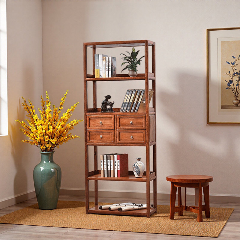 Nauset, (4 Shelves) 77.95"H x 35.43"W x 14.96"D