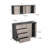 Kaiyon 4 Piece Storage System