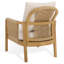 Chaise en teck et jacinthe de Rogers