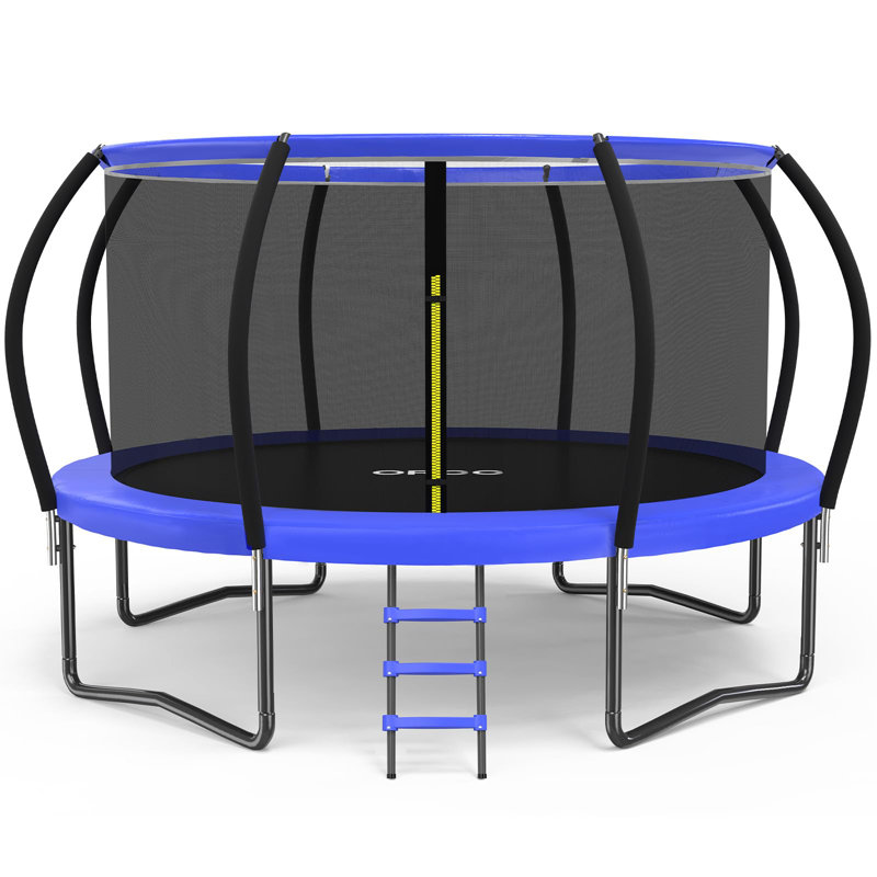 Trampoline d'extérieur robuste de 16 pi avec capacité de poids Maxlead 1200LBS pour enfants adultes avec enceinte sécuritaire