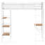 Lit mezzanine à 3 tablettes William
