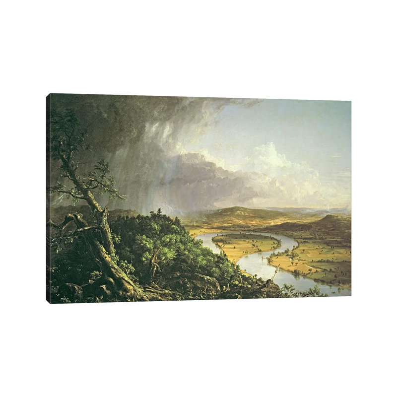 The Oxbow - Giclée sur toile tendue avec châssis, H 18 po x l 26 po