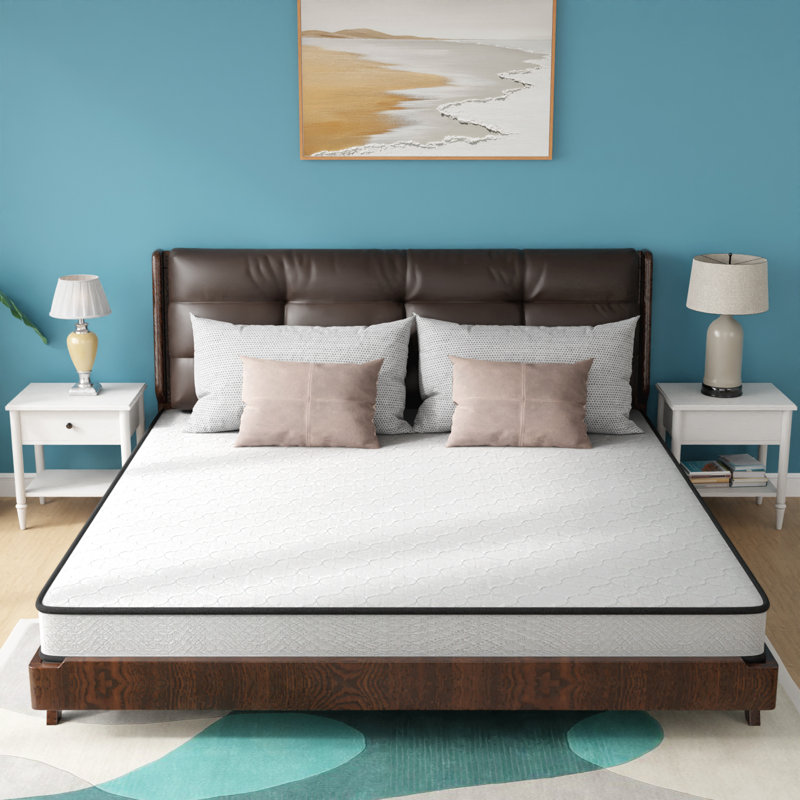 Scheinman FDW Firm Memory Foam Mattress, Standard Profile (6”), King