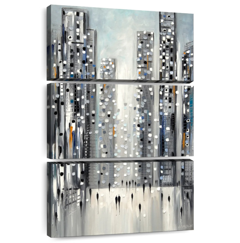 City Reflections, 57" H x 36" W